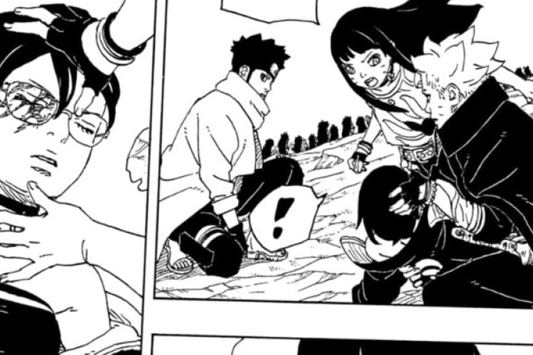 การ์ตูน BORUTO - TWO BLUE VORTEX ตอนที่ 34 ะแปลไทย ผลกระทบของเนตรเนตรวงแหวนกระจกเงาต่อร่างกายของซาราดะ