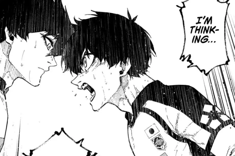 อ่าน Manga Blue Lock ตอนที่ 339 ฉบับภาษาไทย, การแข่งขันระหว่างอิซากิกับไคเซอร์