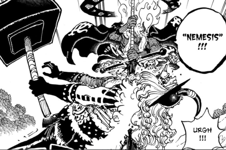 สปอยล์＆วิธีอ่าน Manga ONE PIECE ตอนที่ 1182 ภาษาไทย, การต่อสู้ระหว่างอิมุและลูฟี่นั้นน่าสยดสยอง