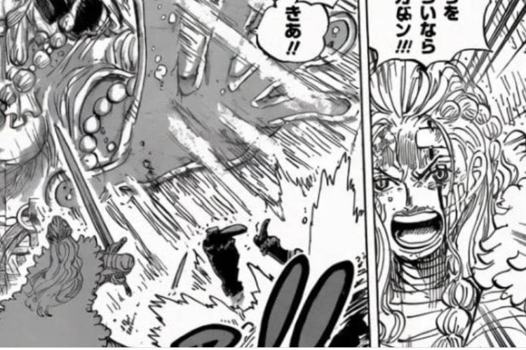 อ่าน Manga ONE PIECE ตอนที่ 1185 ภาษาไทย, ซันจิเผชิญหน้ากับซาซ่าในหมู่บ้านยักษ์