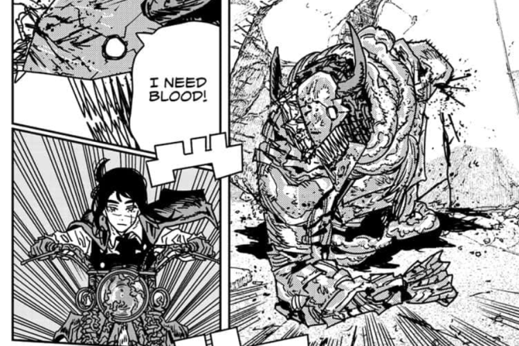 ลิงก์อ่าน Chainsaw Man Manga ตอนที่ 230 ภาษาไทย, การโจมตีสุดอลังการของมากิมะ